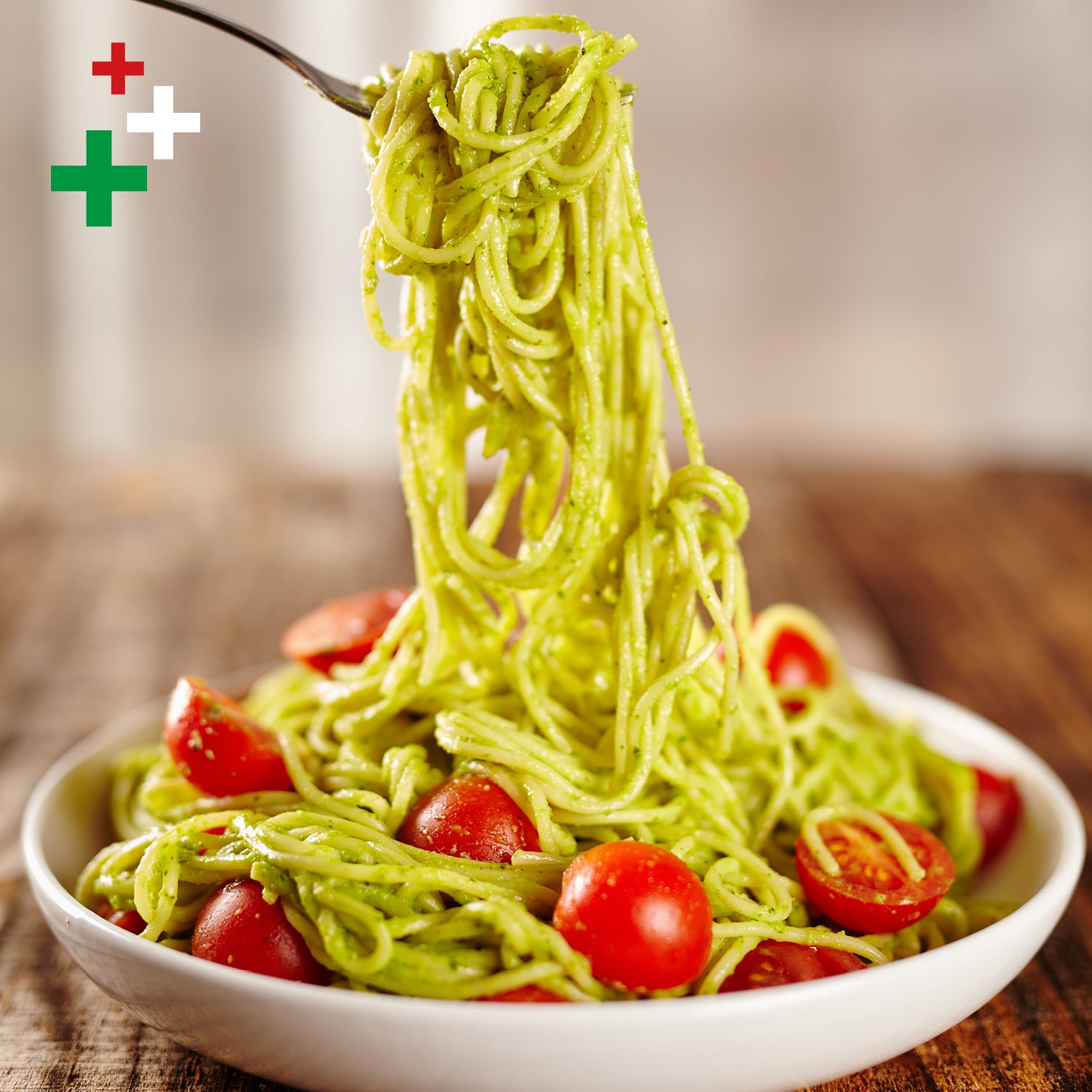 Spaghettone tricolore