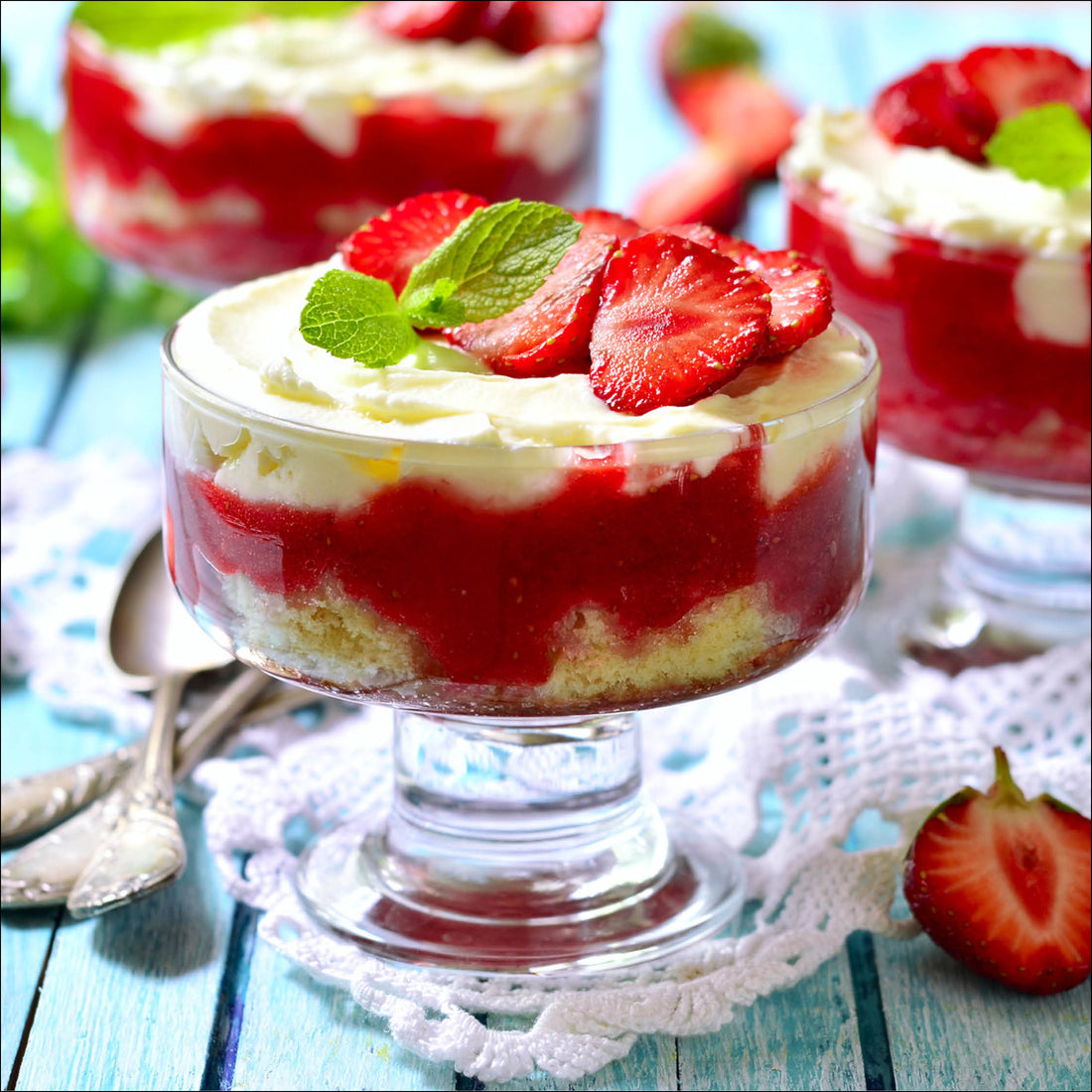 Tiramisù alle fragole