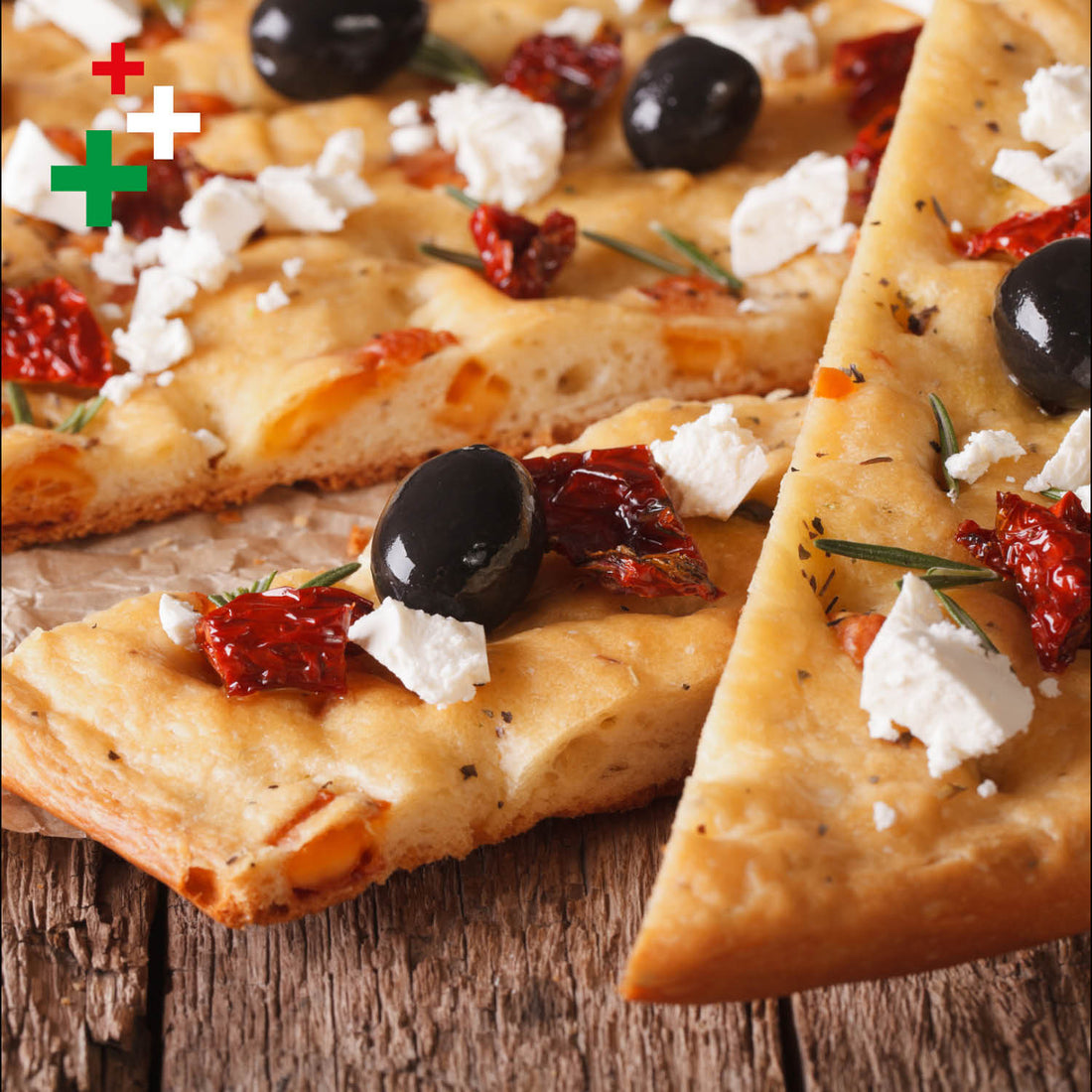 Focaccia mediterranea