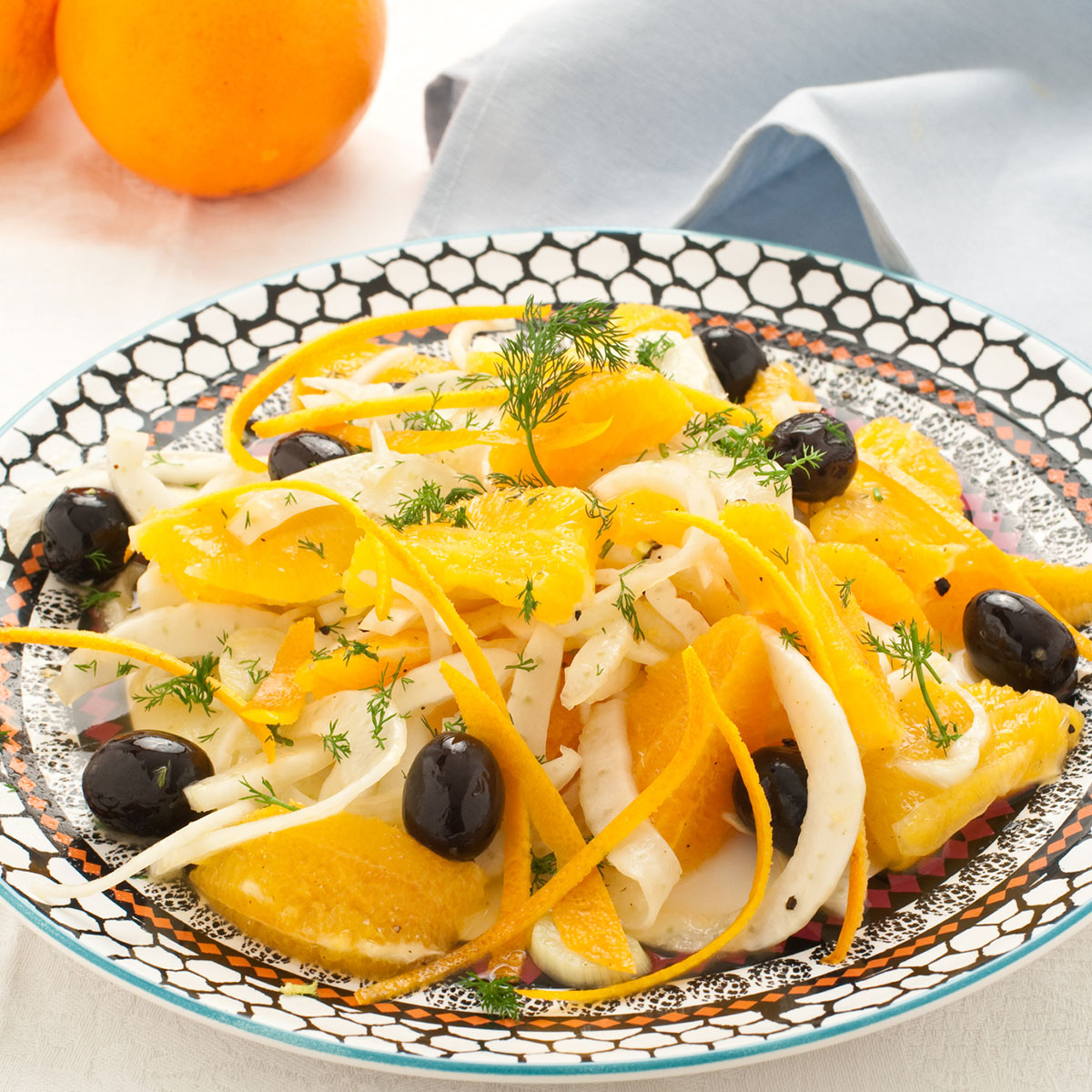 INSALATA DI FINOCCHI E ARANCE ALLA SICILIANA