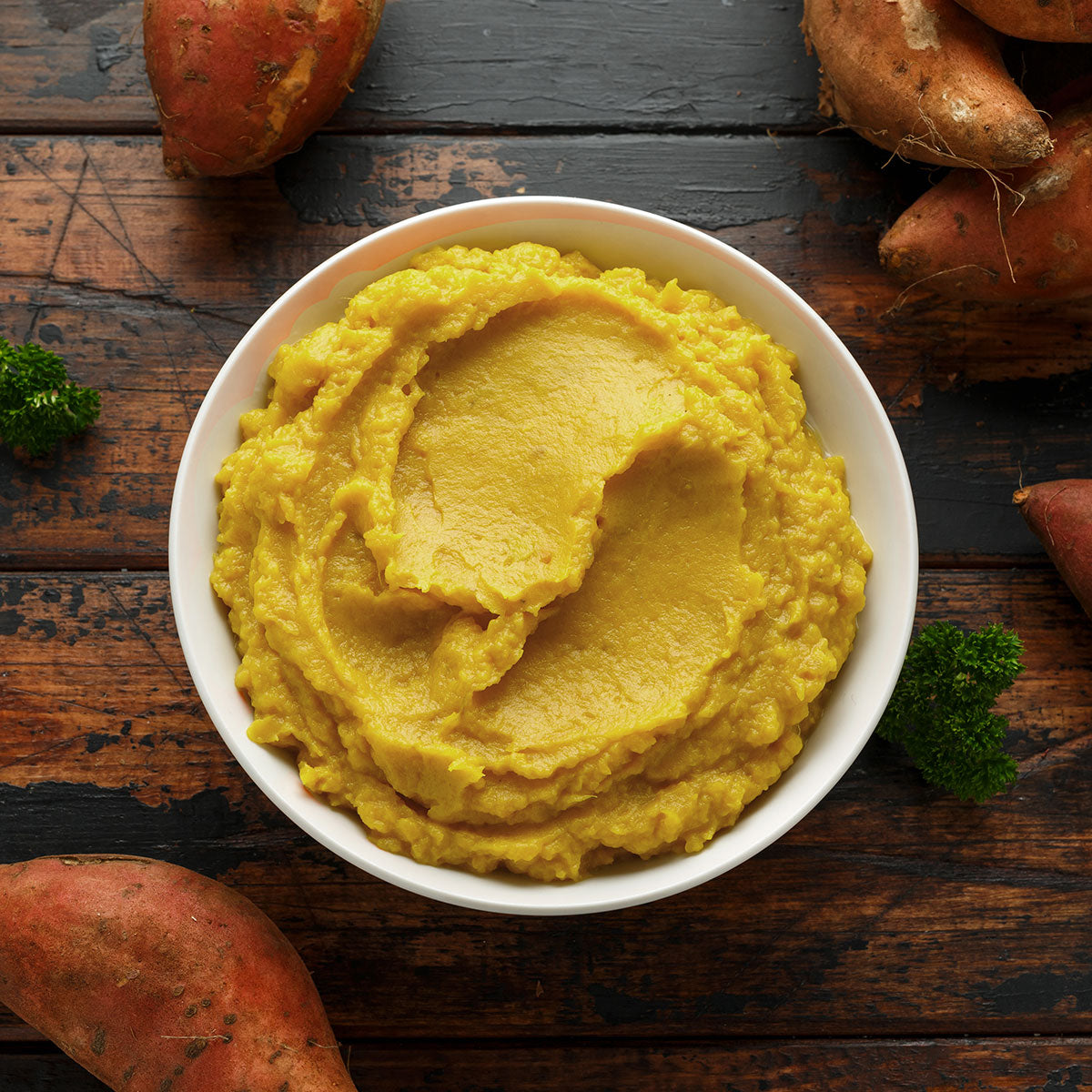 Hummus di patate dolci