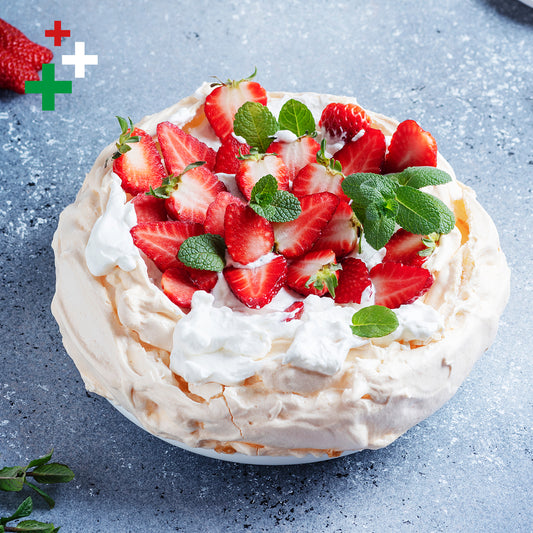 Pavlova alle fragole