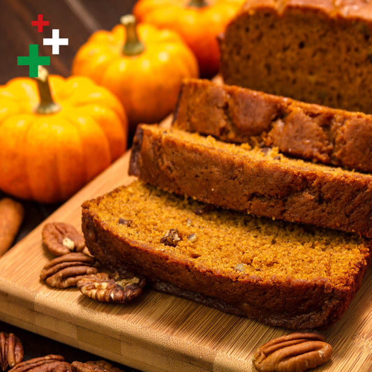 Pane di zucca e mandorle