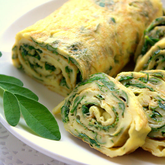 FRITTATA ROLL DI ASPARAGI E ERBE AROMATICHE