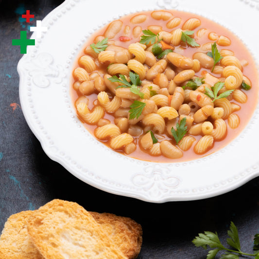 Pasta e fagioli cremosa