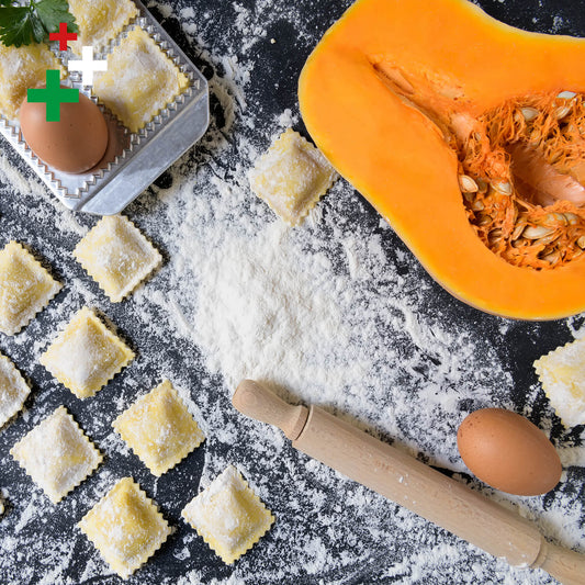 Tortelli di zucca fatti in casa