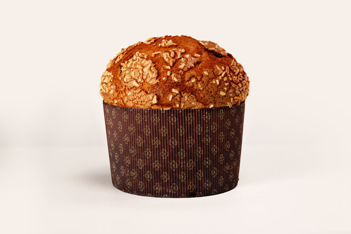 Panettone Pesca, Amaretto e Cioccolato