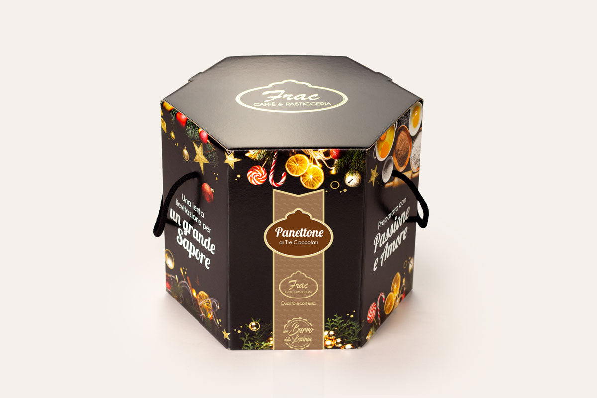 Panettone ai Tre Cioccolati